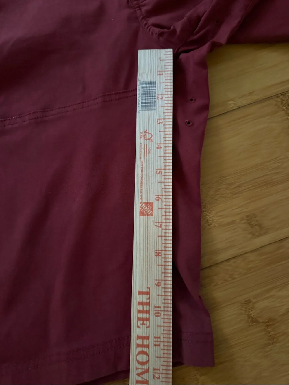 prAna Breathe Hiking Cargo Shorts Men’s Size 36 Brick-Red Casual Outdoor